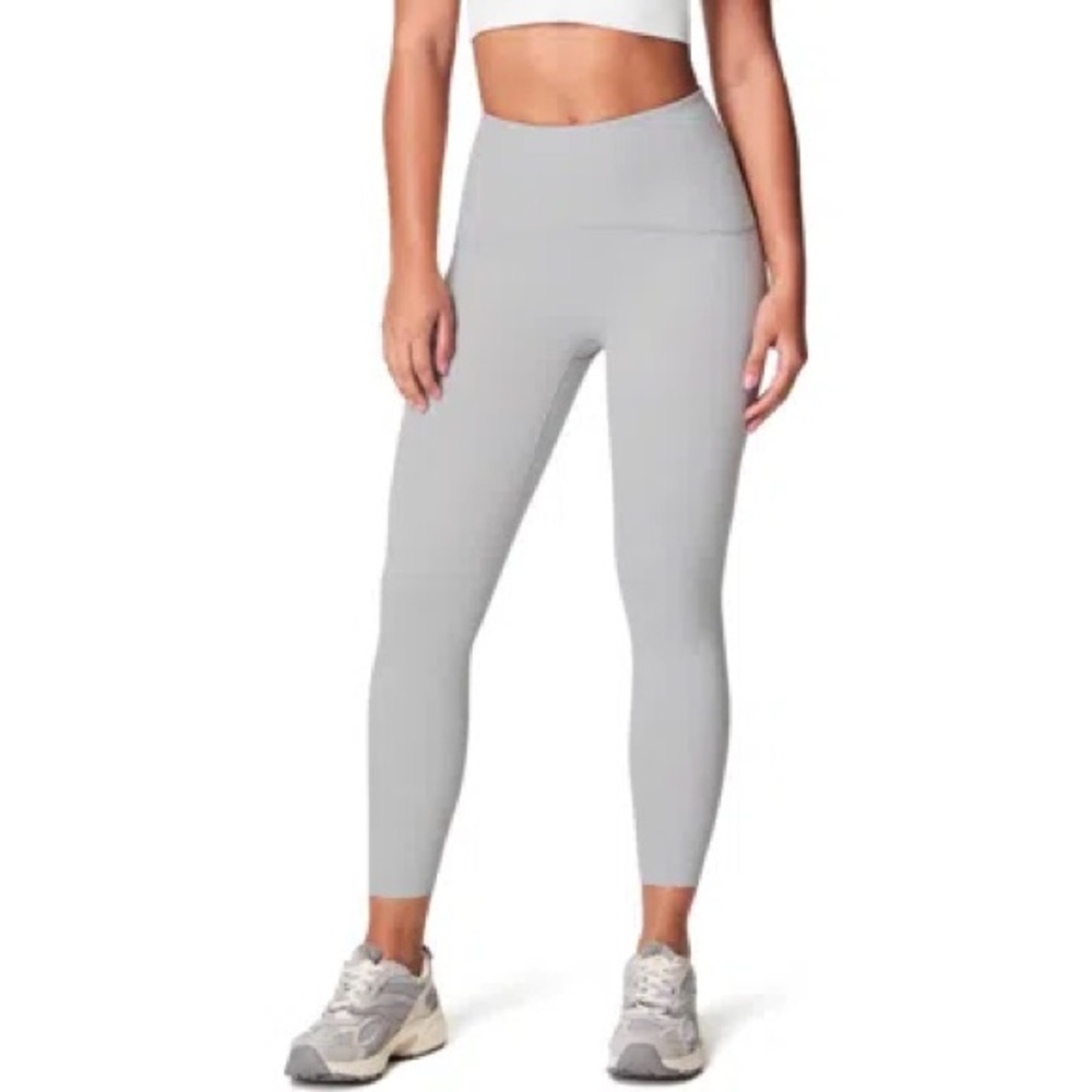 SPANX Light Gray High-Rise Leggings